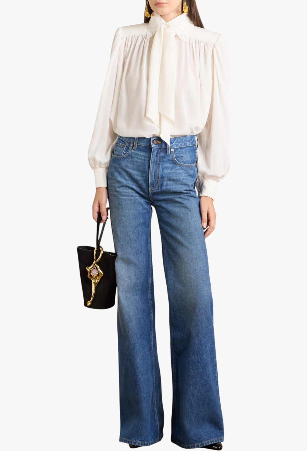 Eden Treasure Embellished Suede Tote Bag - GLAM MODA