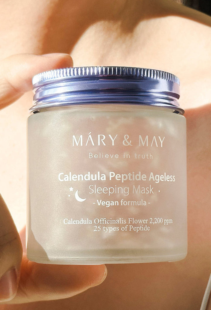 Vegan Calendula Peptide Ageless Sleeping Mask