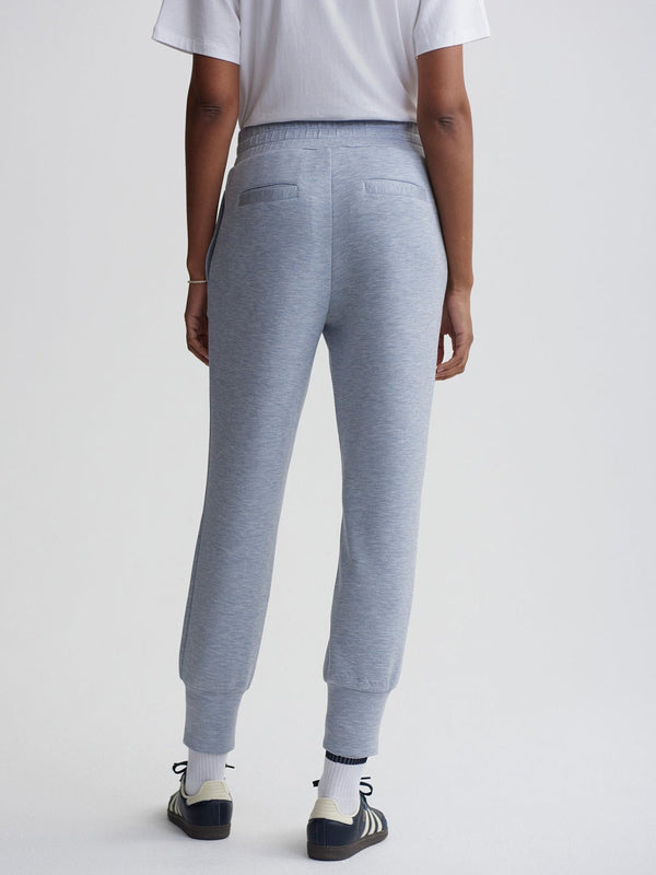 Mid Blue Marl - The Slim Cuff Pant 25