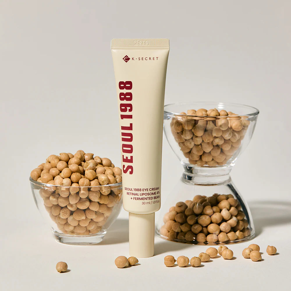 Seoul 1988 Eye Cream : Retinal Liposome 4% + Fermented Bean - GLAM MODA
