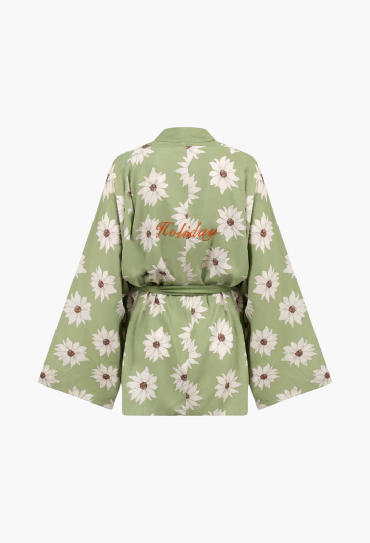 White Lotus Dreams Kimono - GLAM MODA