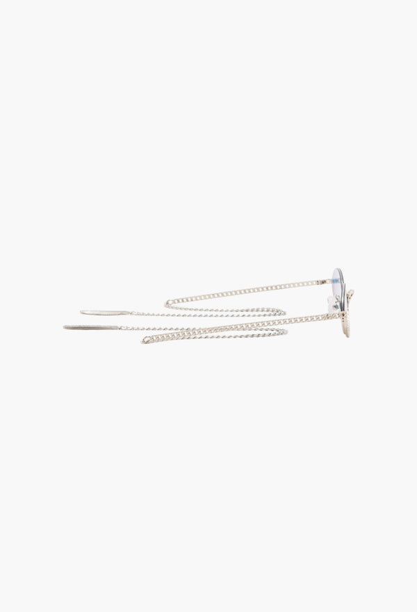 Silver - Ellevens Gaga Sunglasses