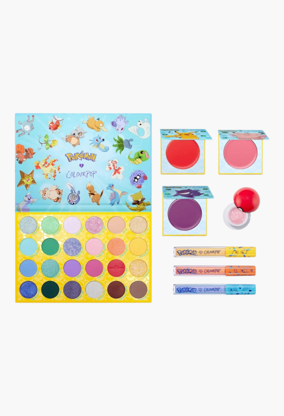 Your Journey Awaits - Pokémon x ColourPop Set - GLAM MODA