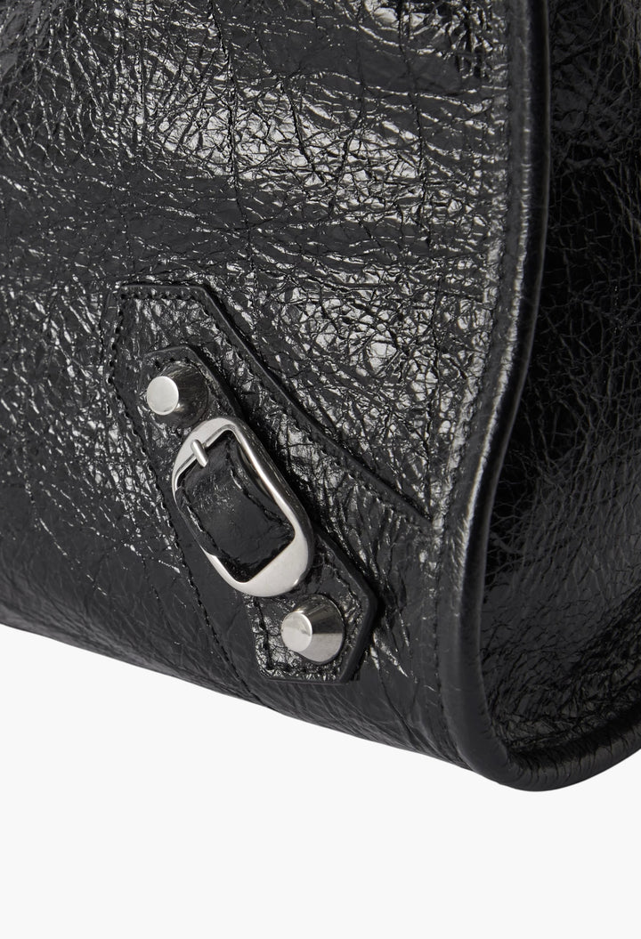 Le City Small Embellished Textured-Leather Tote - GLAM MODA