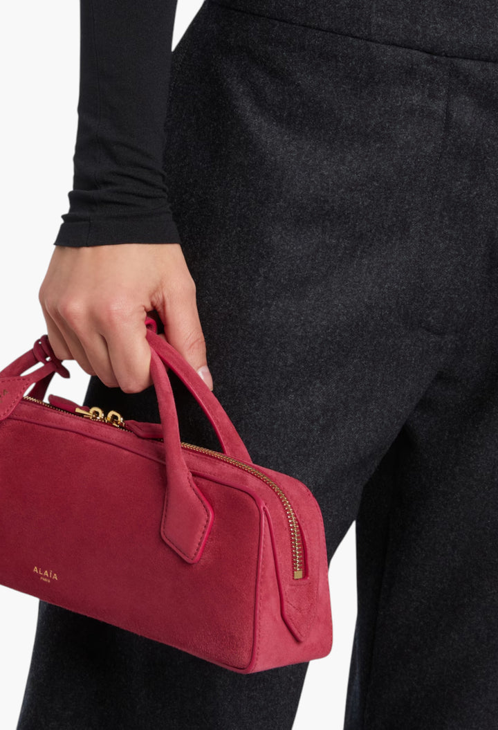 Le Teckel Suede Clutch - GLAM MODA