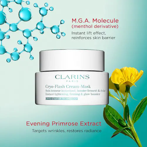 Cryo-Flash Instant Lift Effect & Glow Boosting Face Mask - GLAM MODA