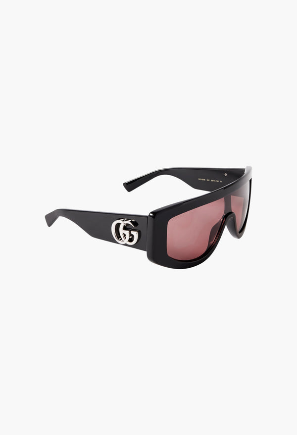 GG Oversized D-Frame Acetate Sunglasses