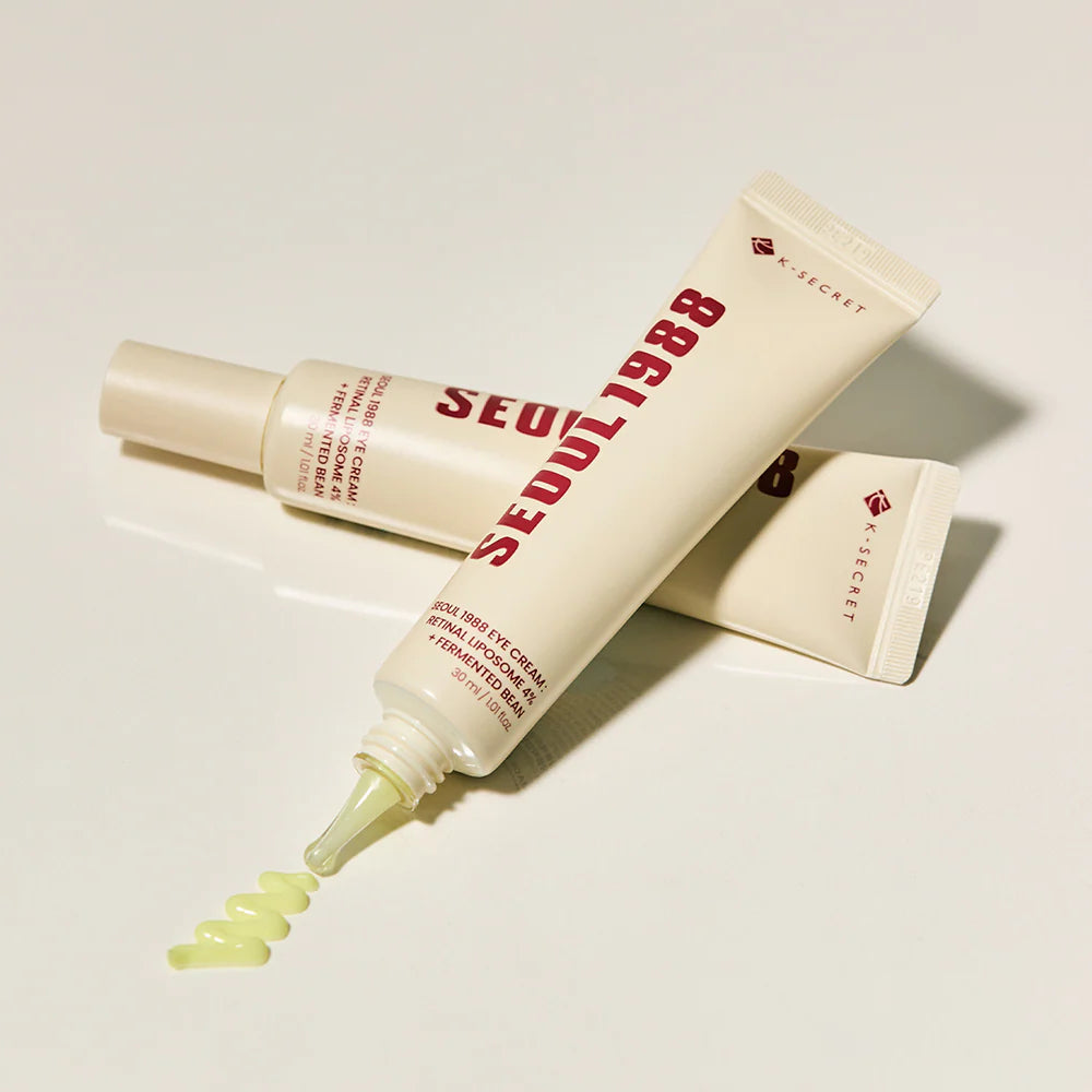 Seoul 1988 Eye Cream : Retinal Liposome 4% + Fermented Bean - GLAM MODA