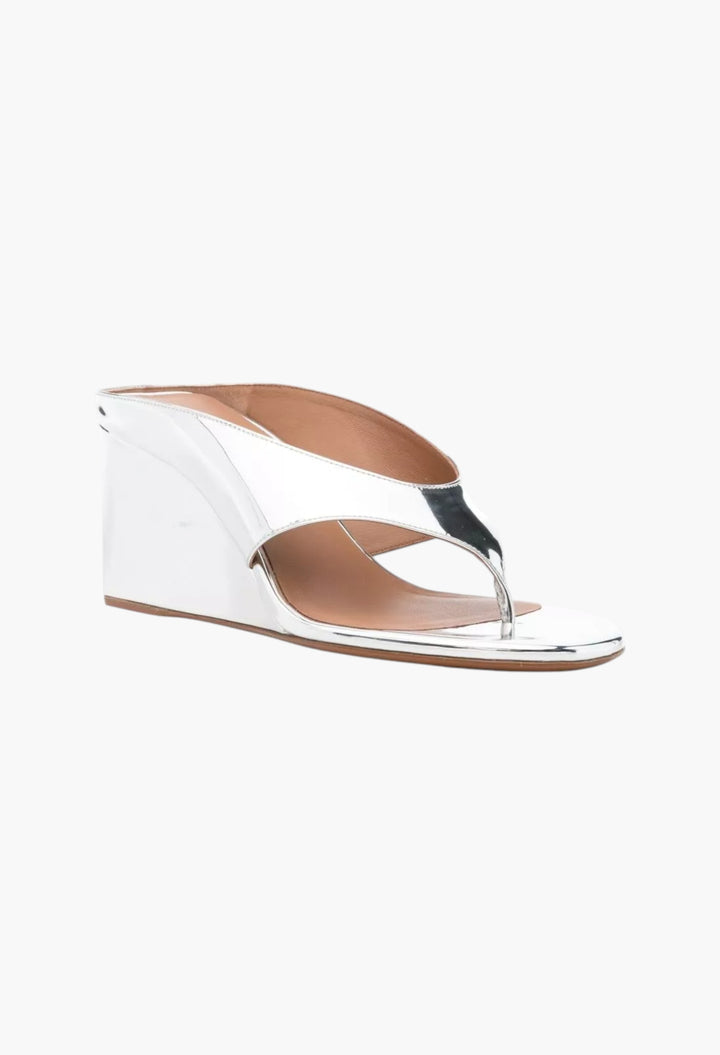 Wedge Thong Mules - GLAM MODA