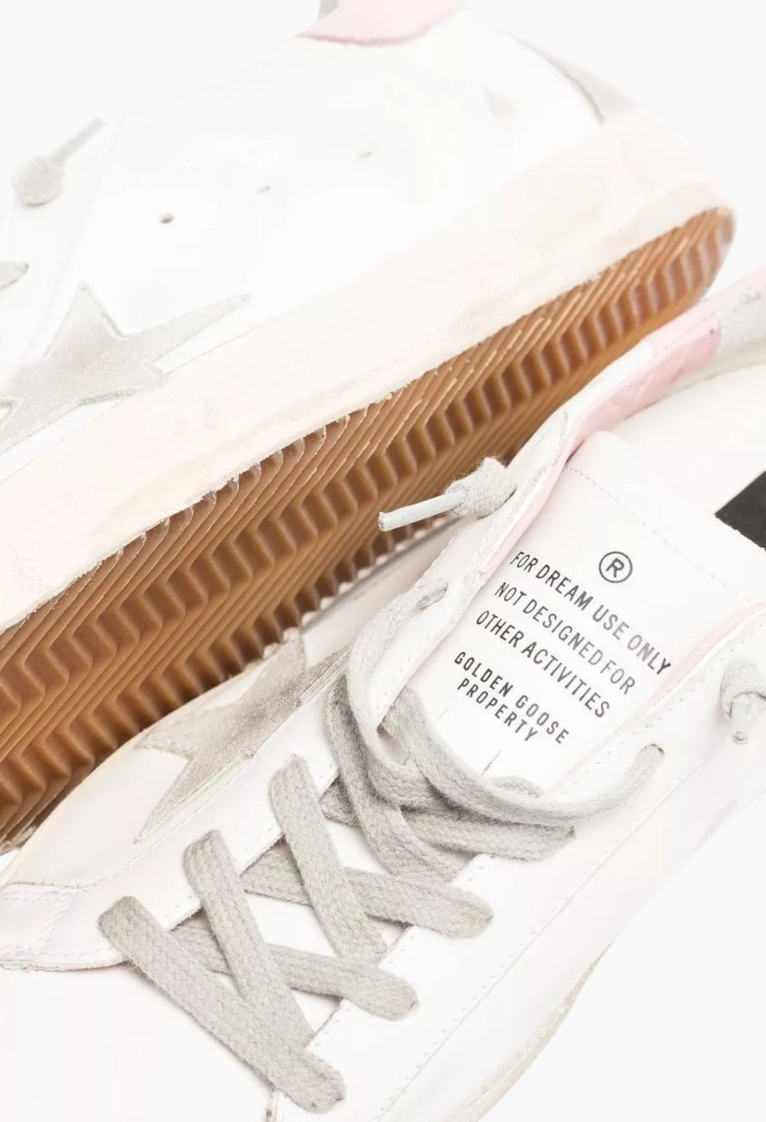 Golden goose - Super-Star Leather Sneakers - GLAM MODA