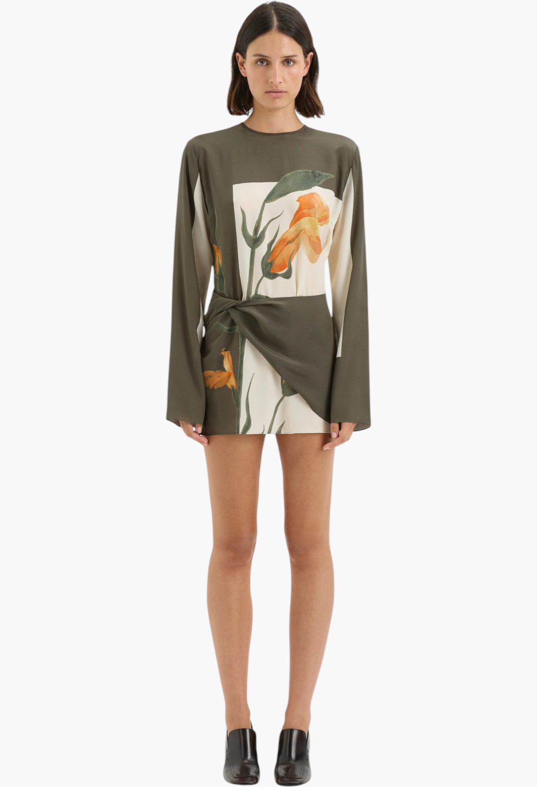 Constance Twist Mini Dress - GLAM MODA