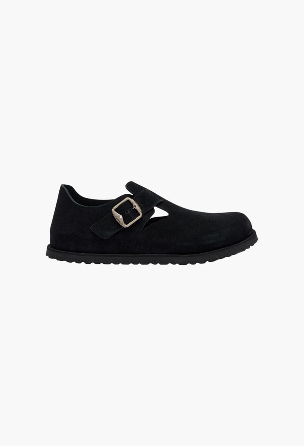 Black - London Suede Shoes
