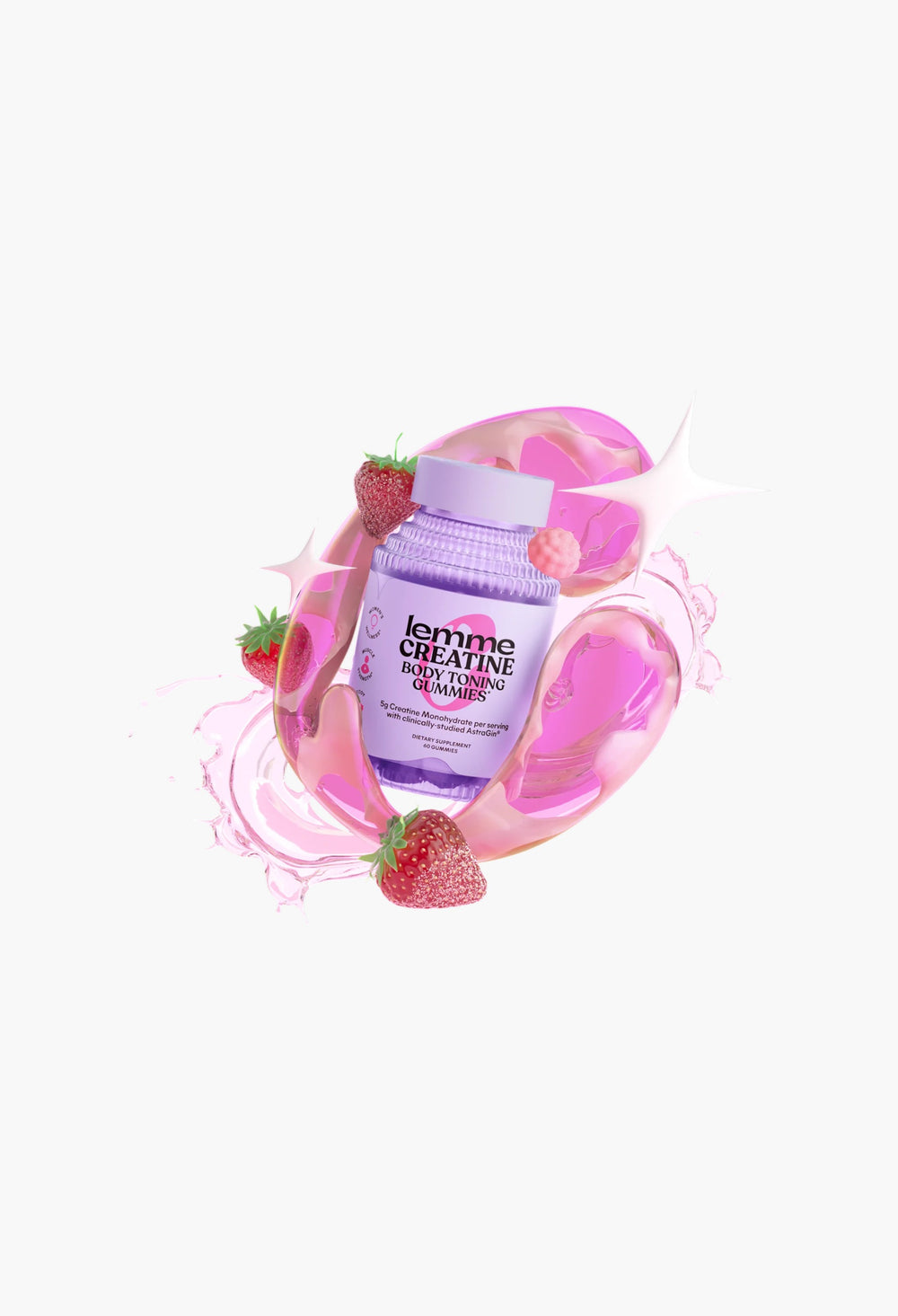 Lemme Creatine Gummies - Body Toning, Strength & Recovery Gummies - GLAM MODA
