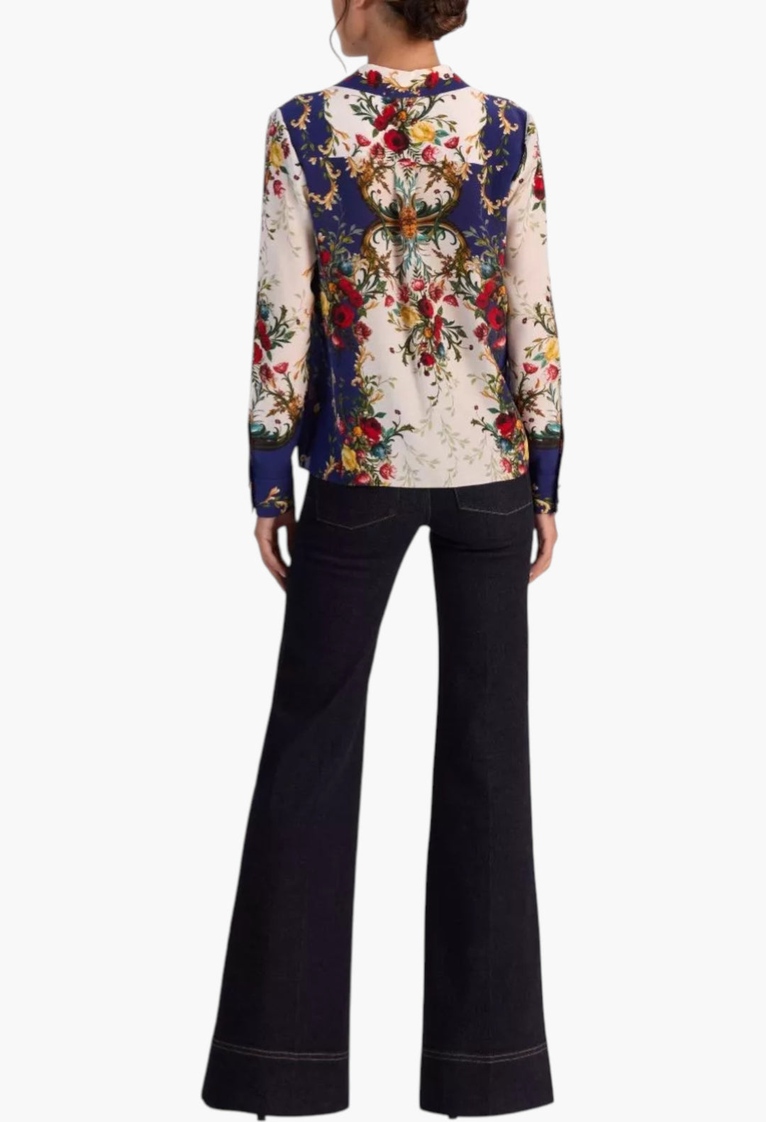 Printed Silk Shirt - GLAM MODA
