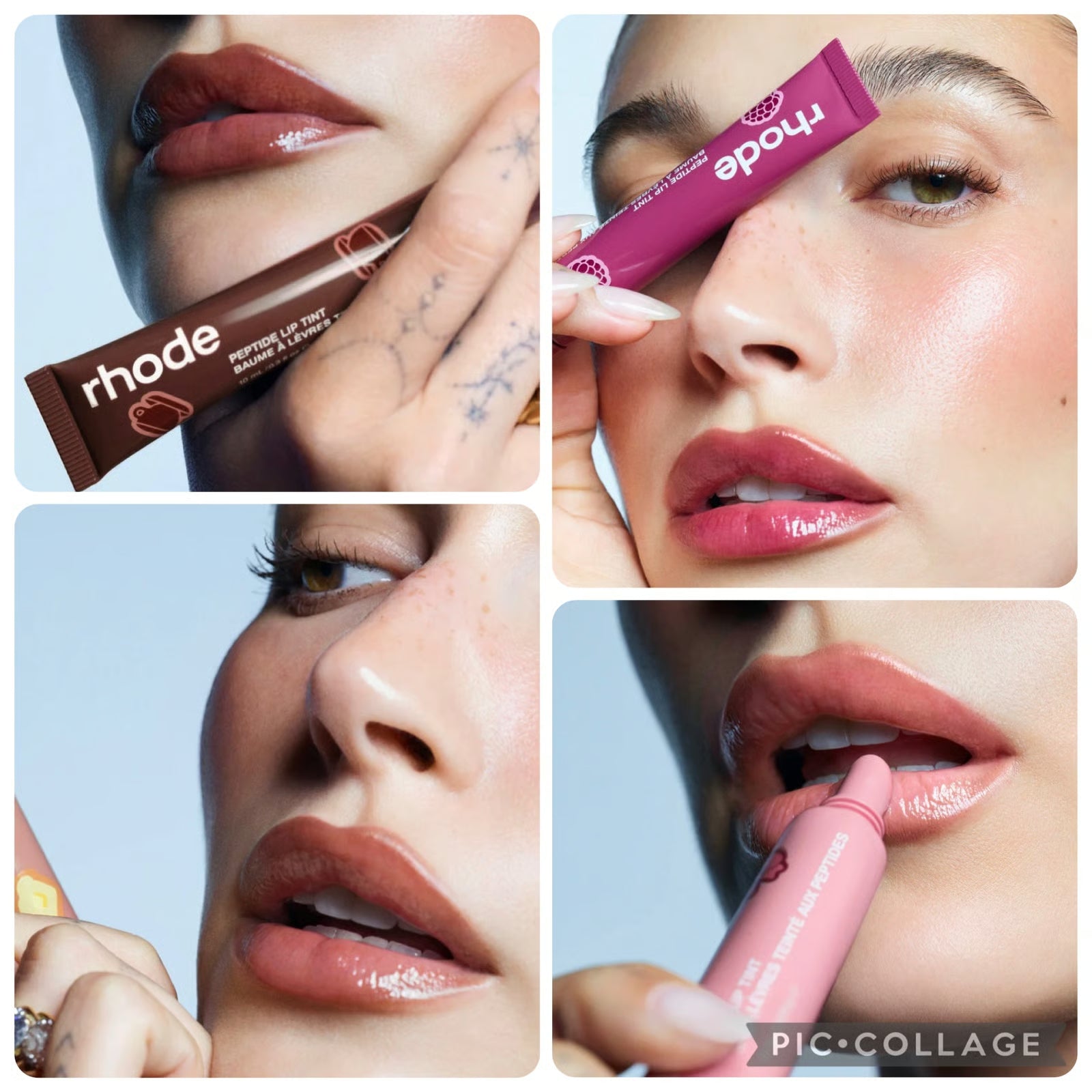 Rhode Skin Scented Peptide Lip Tints – Set of 4 – GLAM MODA
