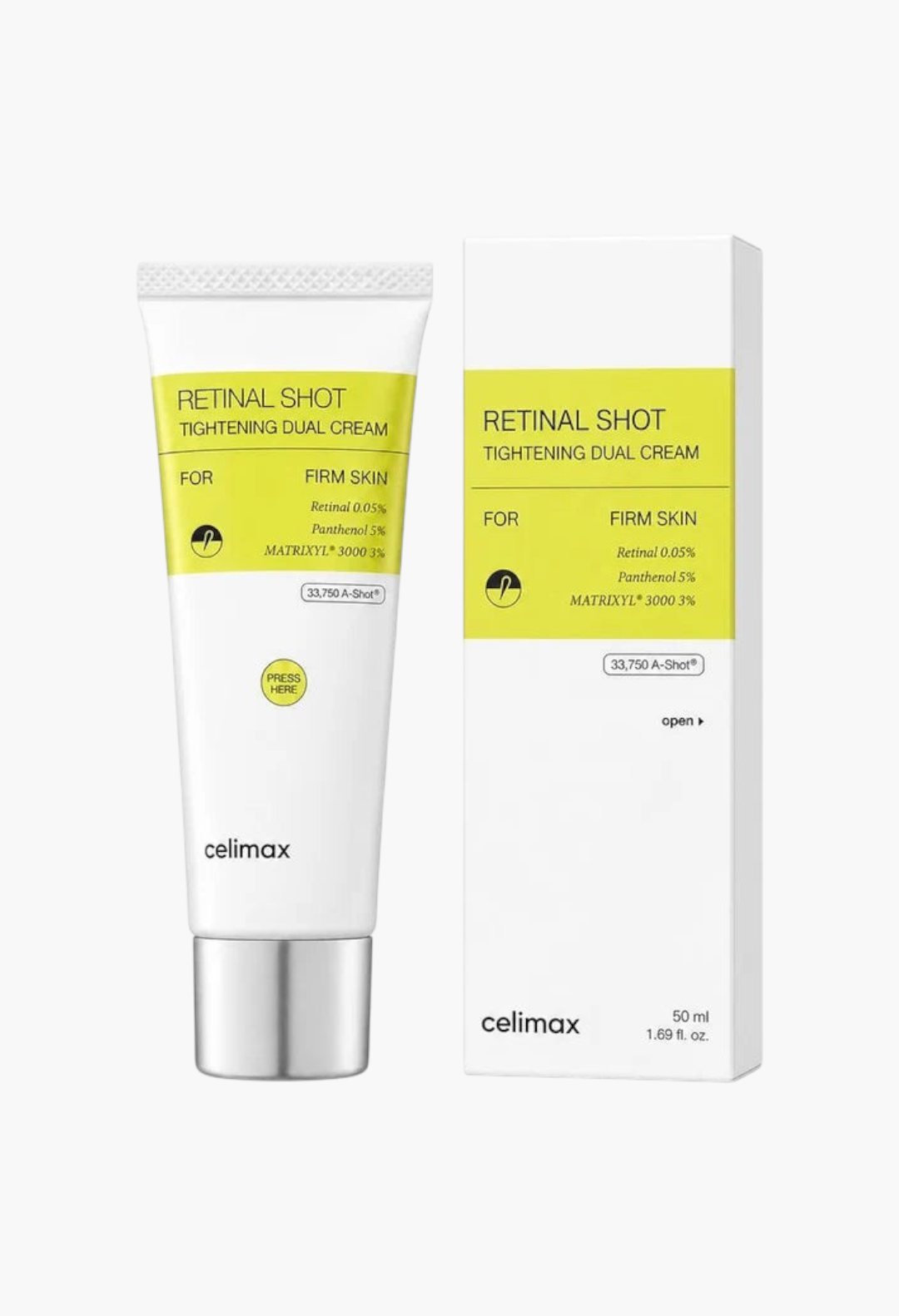 Celimax Retinal Shot Tightening Dual Cream