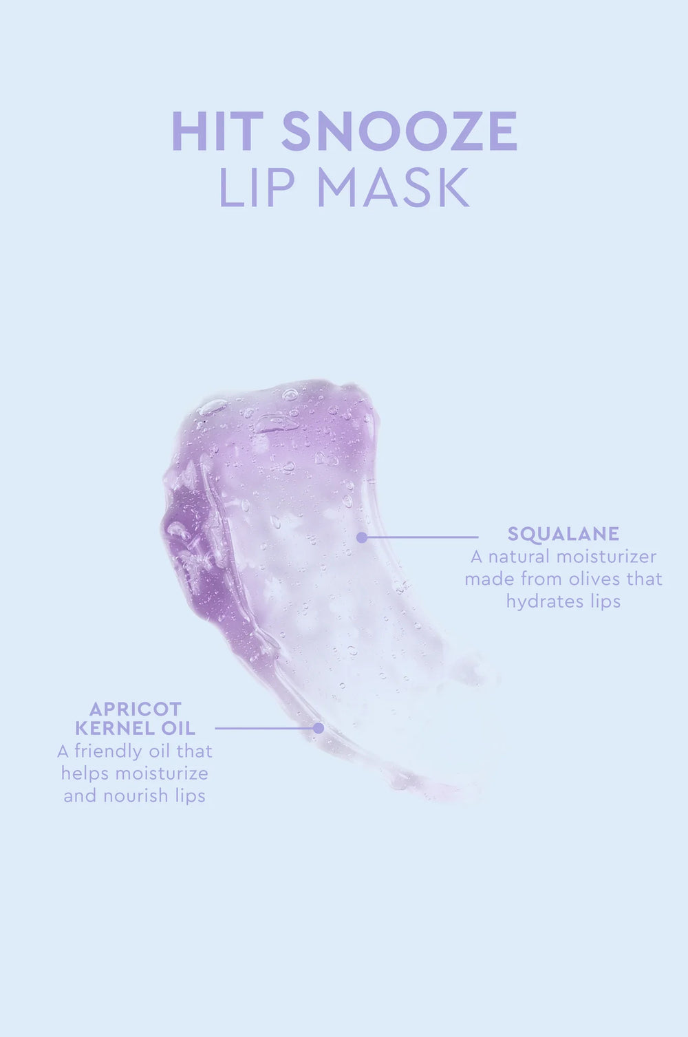 Hit Snooze Lip Mask - GLAM MODA
