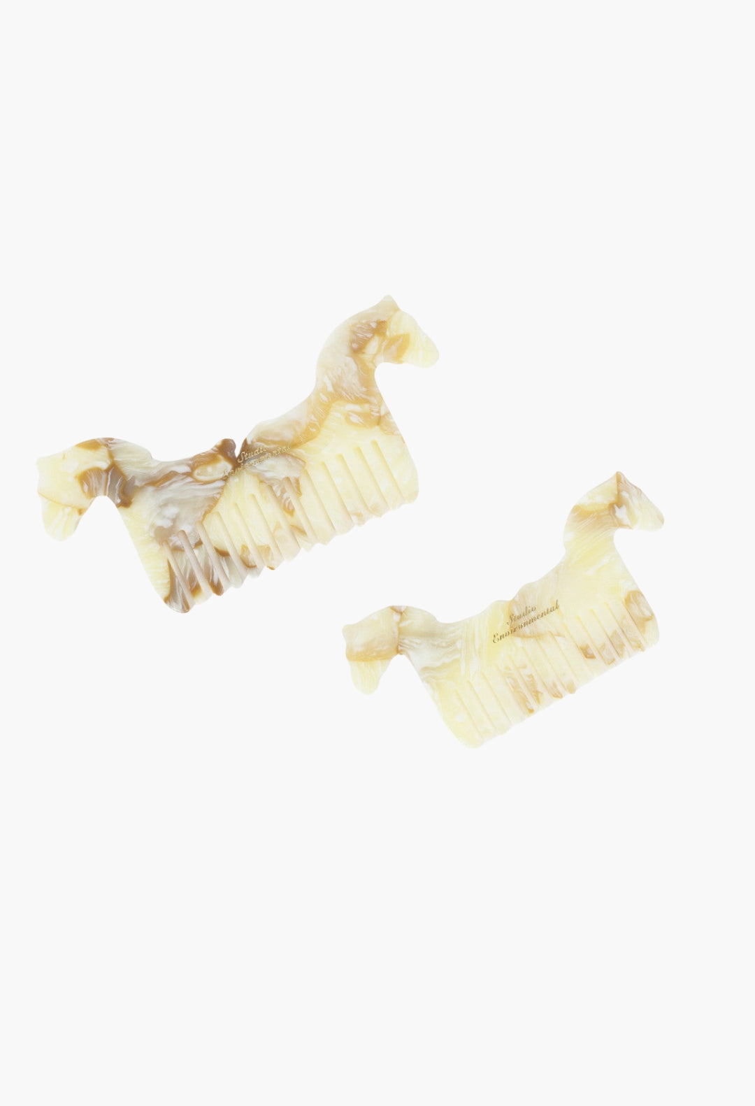 Horse Comb in Marble