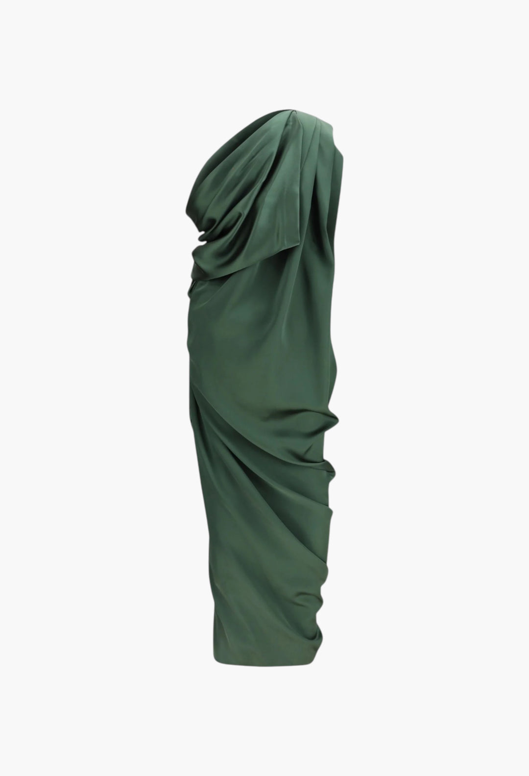 Draped Midi Dress - GLAM MODA