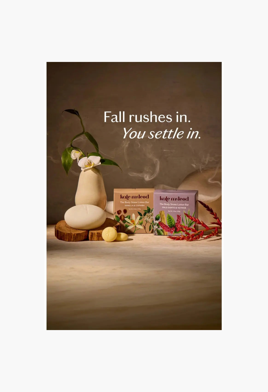 Vanilla & Copaiba Body Stone Lotion Bar