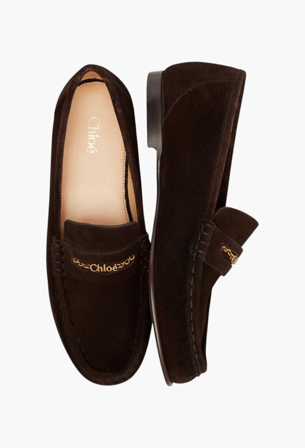 Chloé Suede Loafers