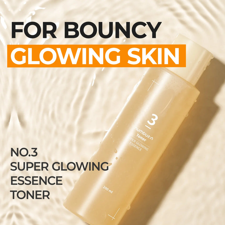 No.3 Super Glowing Essence Toner - GLAM MODA