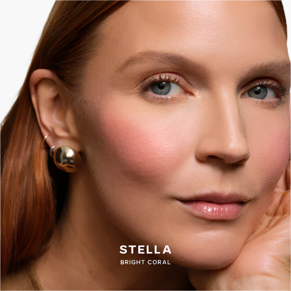 Stella Bright Coral - Supersuede™ Baked Powder Blush