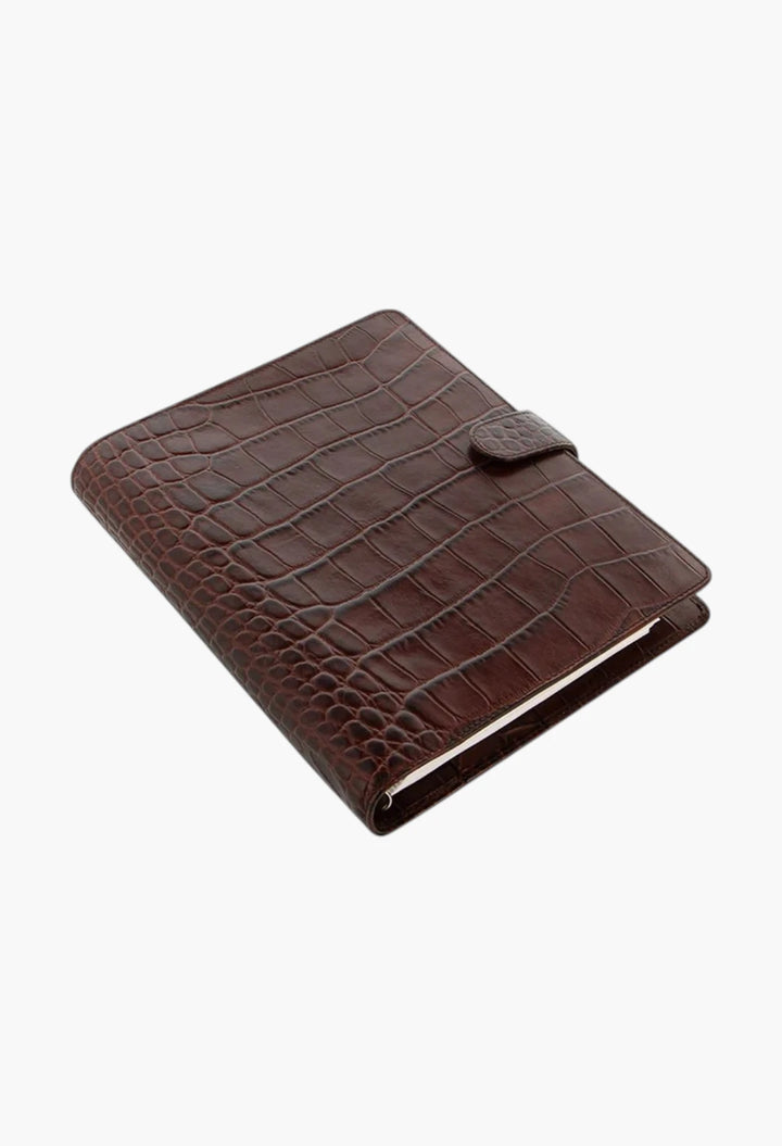 Classic Croc A5 Leather Organizer