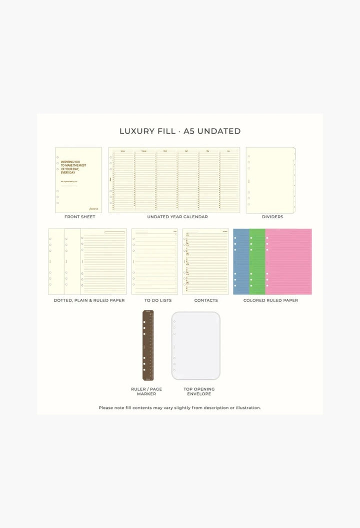 Classic Croc A5 Leather Organizer