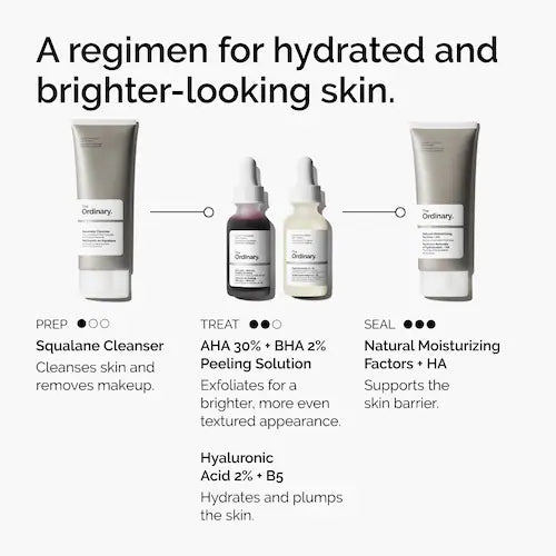 AHA 30% + BHA 2% High-Strength Peeling Solution for Brightening - GLAM MODA