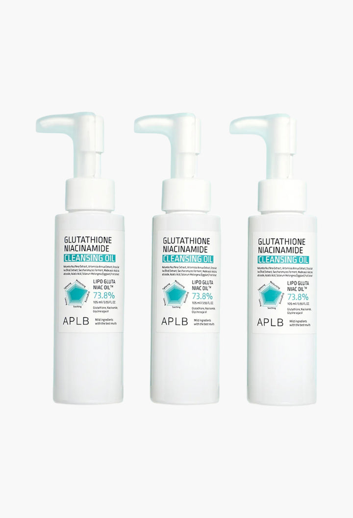Glutathione Niacinamide Cleansing Oil – Brightening Cleansing Oil for Smooth Clean Skin – GLAM MODA