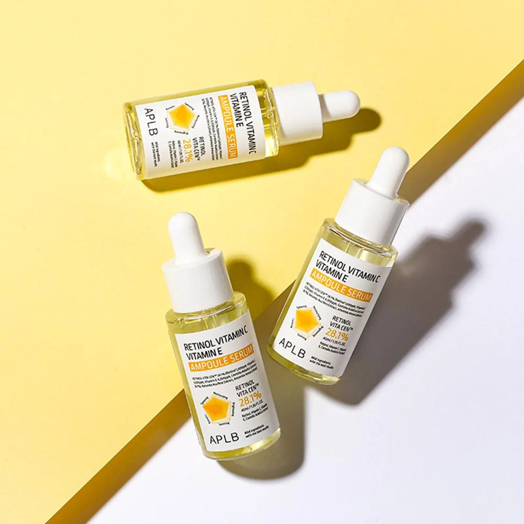 APLB Retinol Vitamin C Vitamin E Ampoule Serum