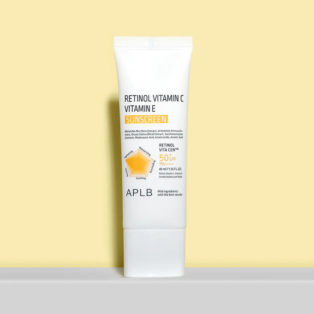 Retinol Vitamin C Vitamin E Sunscreen