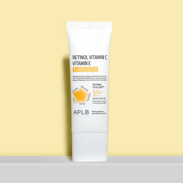 Retinol Vitamin C Vitamin E Sunscreen