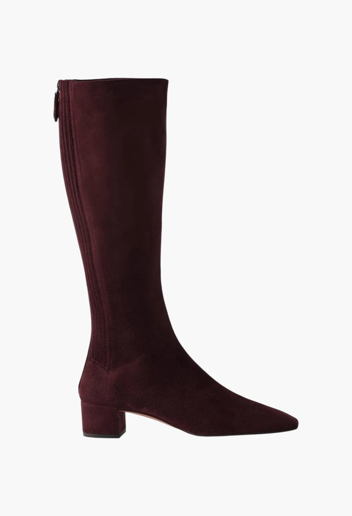 Saint Honoré 35 suede knee-boots