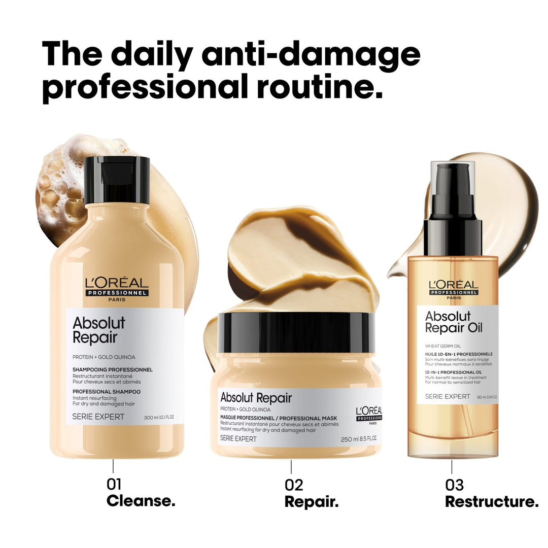 Absolut Repair Protein + Gold Quinoa Professional Masque - GLAM MODA