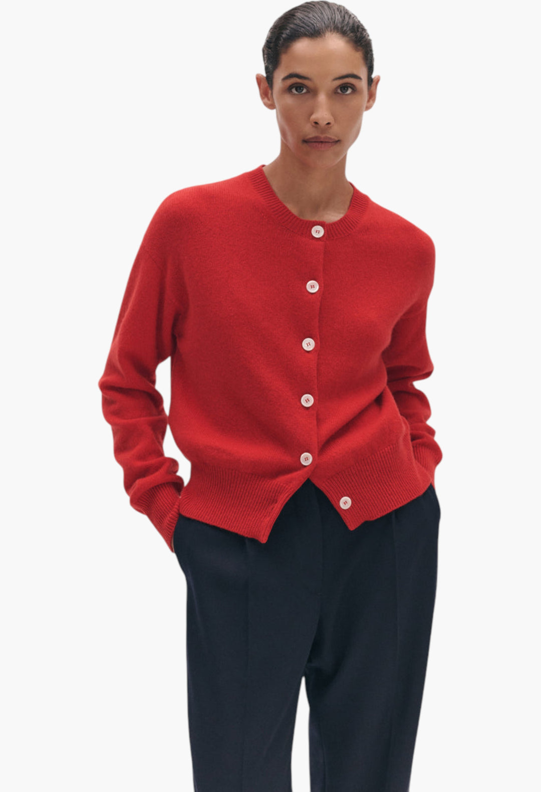 Ada Crewneck Cardigan - GLAM MODA