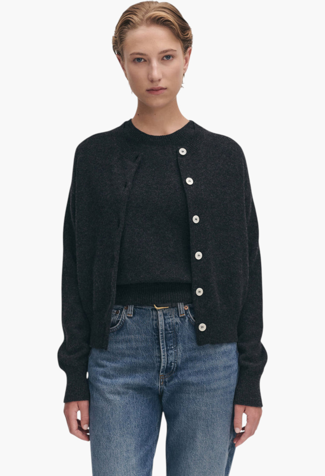 Ada Crewneck Cardigan - GLAM MODA