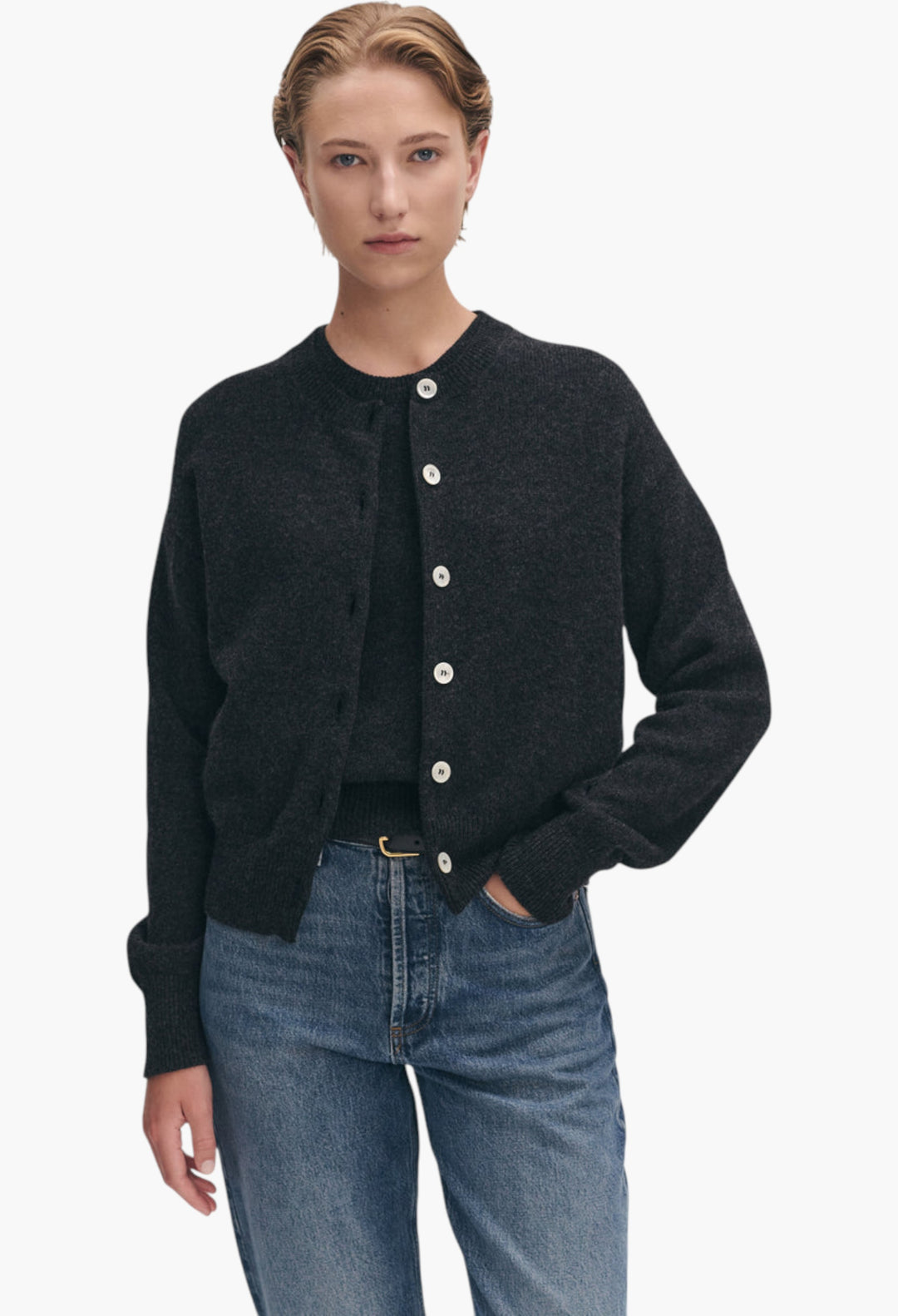 Ada Crewneck Cardigan - GLAM MODA