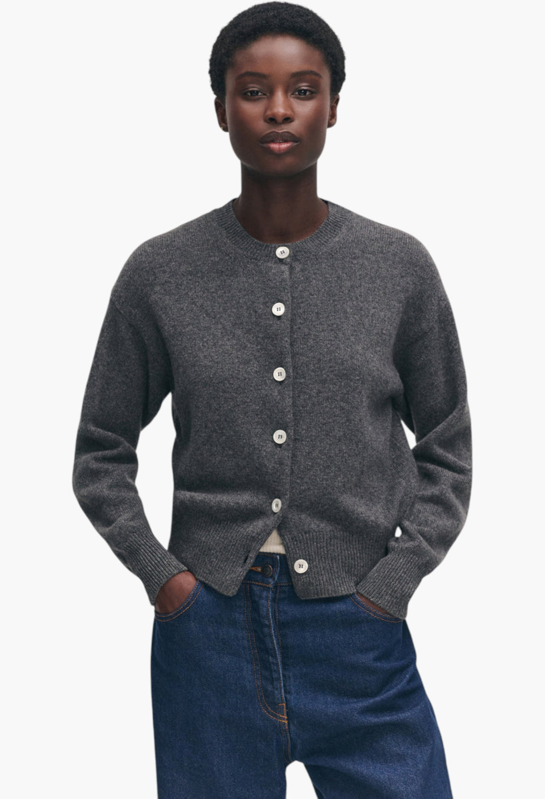 Ada Crewneck Cardigan - GLAM MODA