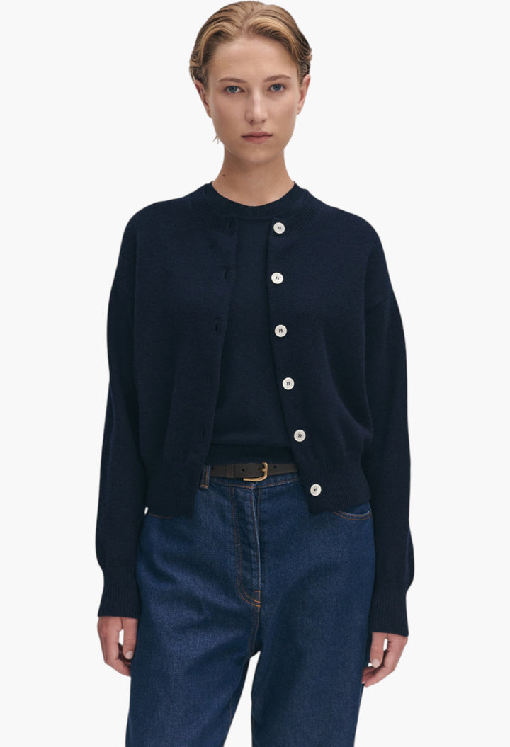 Ada Crewneck Cardigan - GLAM MODA