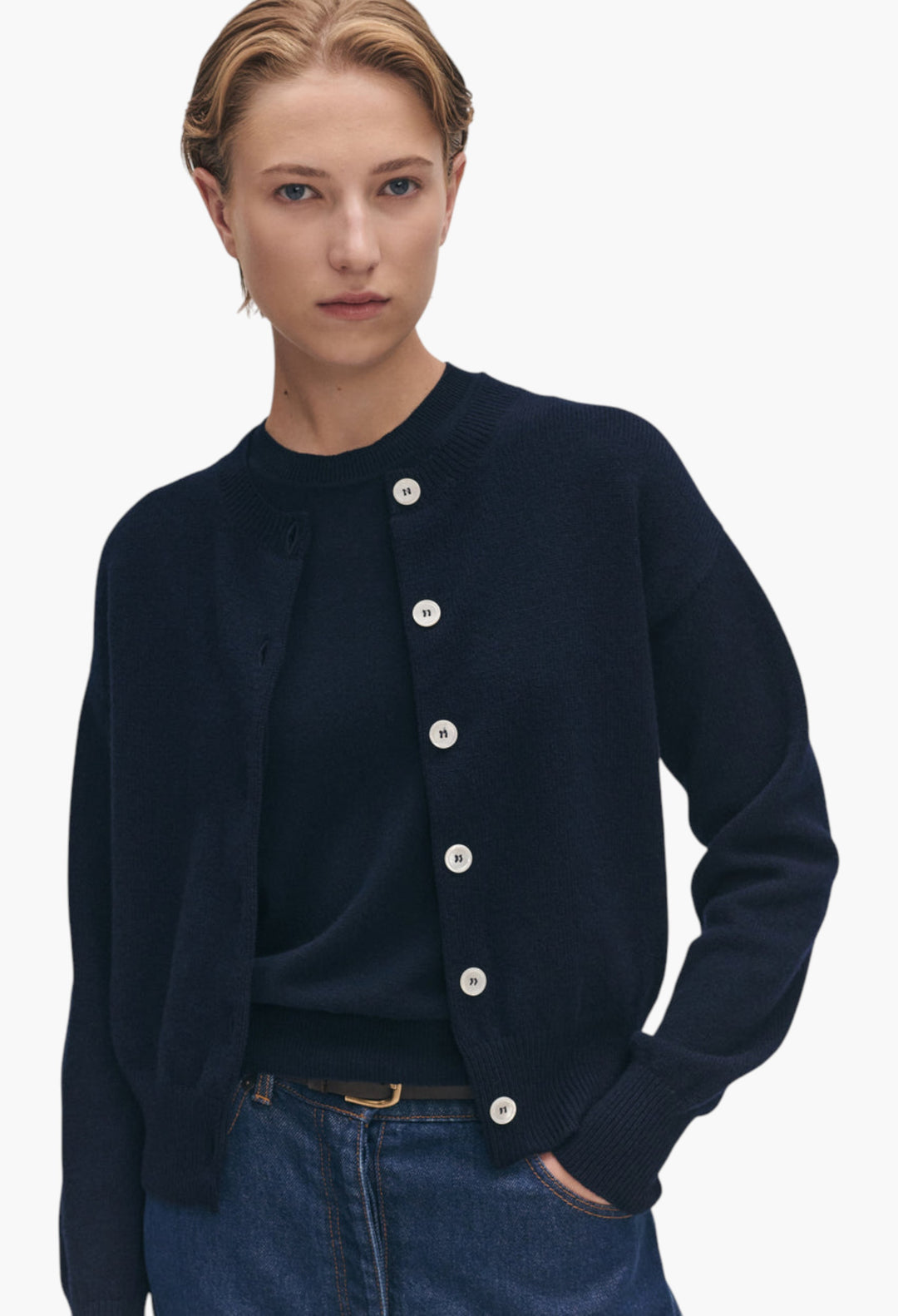 Ada Crewneck Cardigan - GLAM MODA