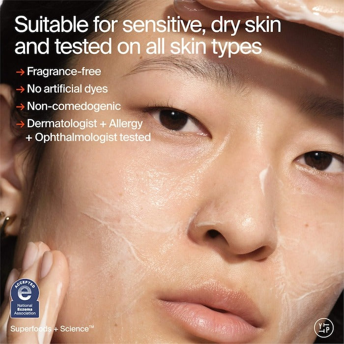 Adaptogens + Snow Mushroom + Oat Oil Lipids + Vitamins Supershroom Calm Cleanser - GLAM MODA