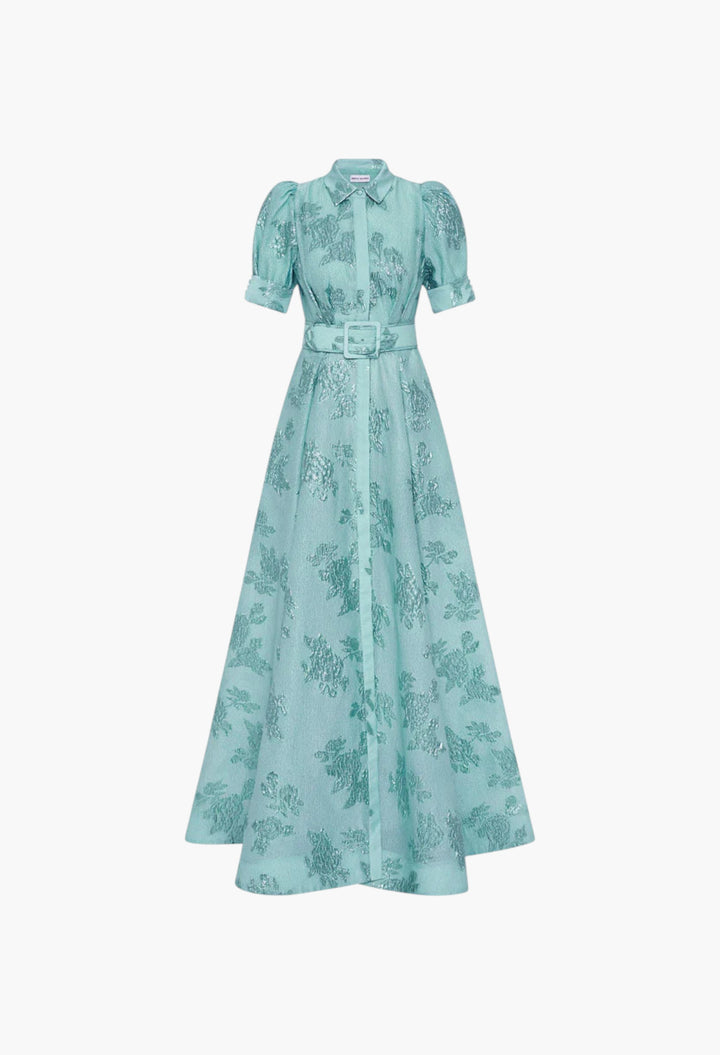 Afina Short Sleeve Gown - GLAM MODA