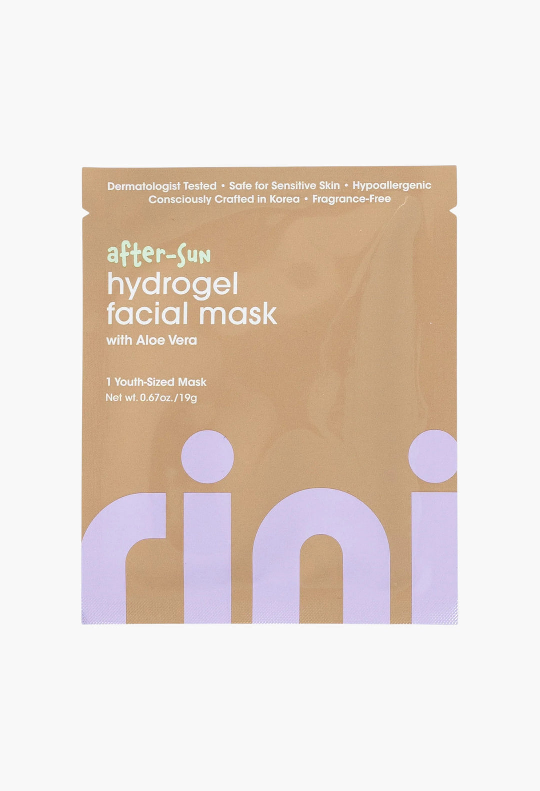 After-Sun Hydrogel Facial Mask - The First Hyrodgel Facial Mask For Kids - GLAM MODA