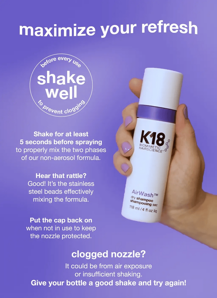 AirWash - Dry Shampoo - GLAM MODA