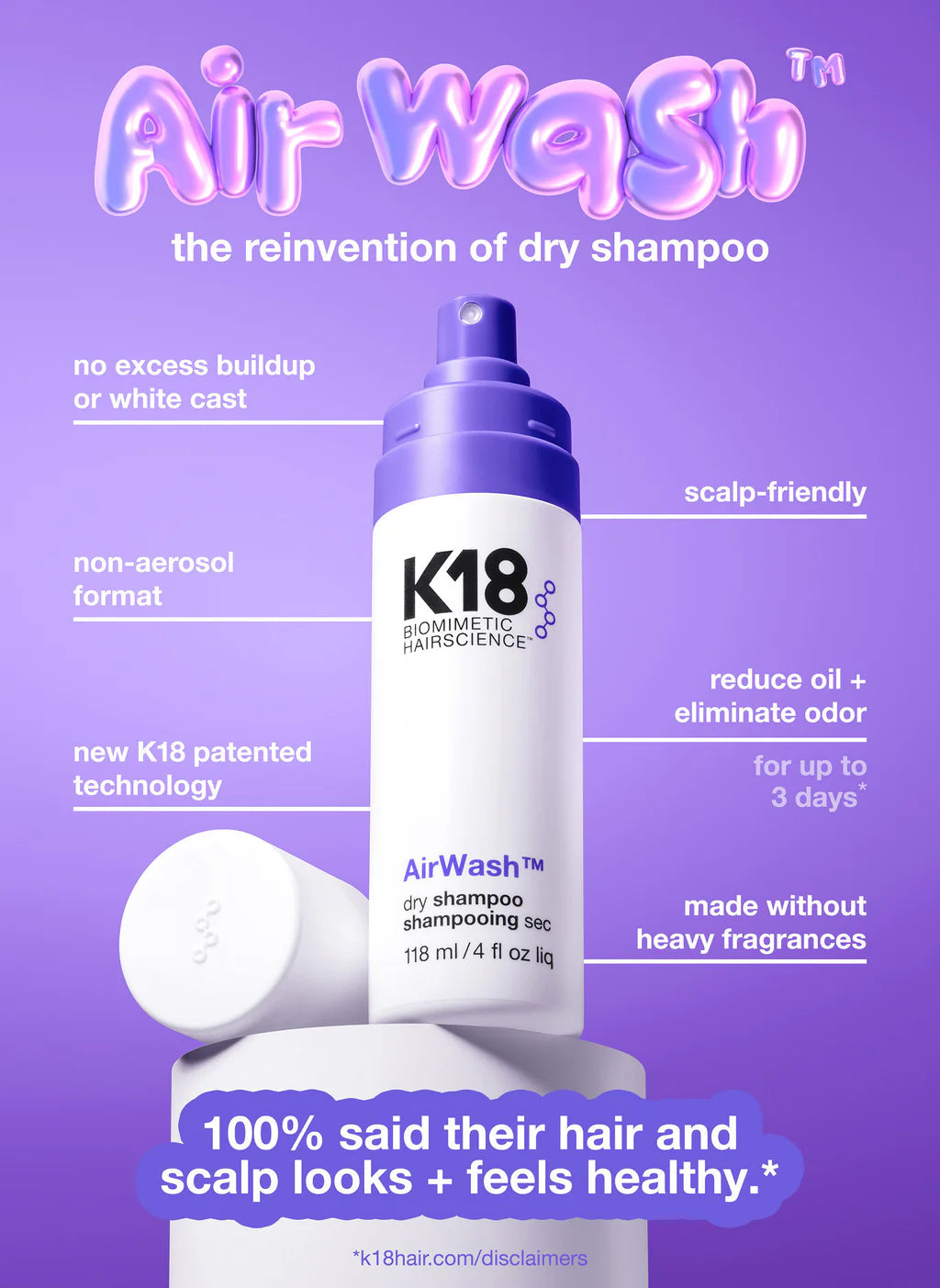 AirWash - Dry Shampoo - GLAM MODA