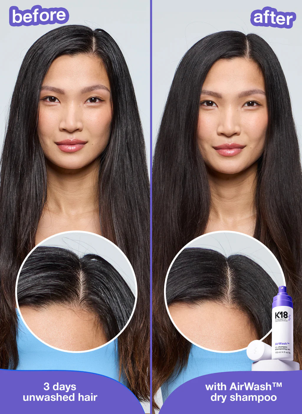 AirWash - Dry Shampoo - GLAM MODA