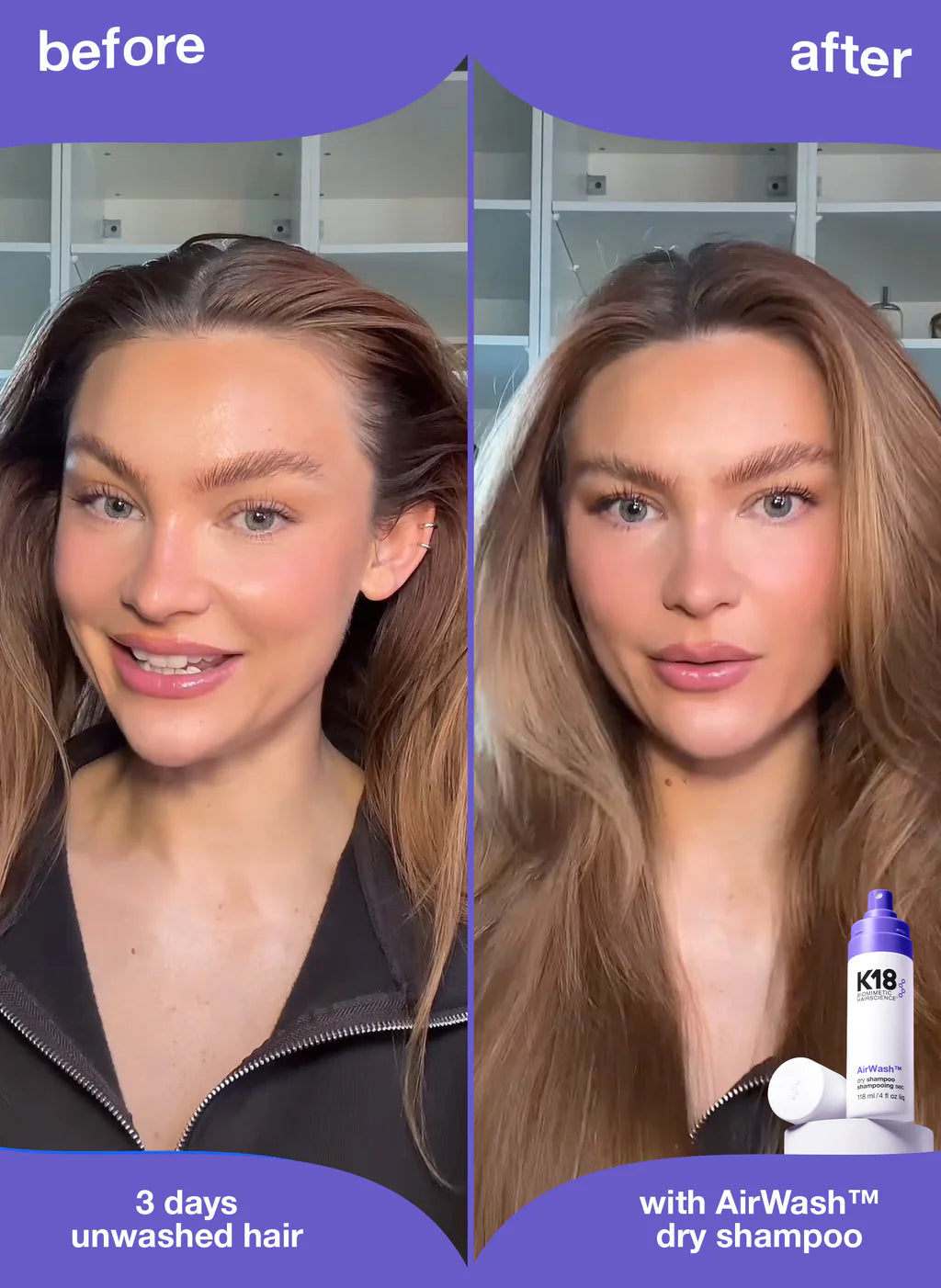 AirWash - Dry Shampoo - GLAM MODA