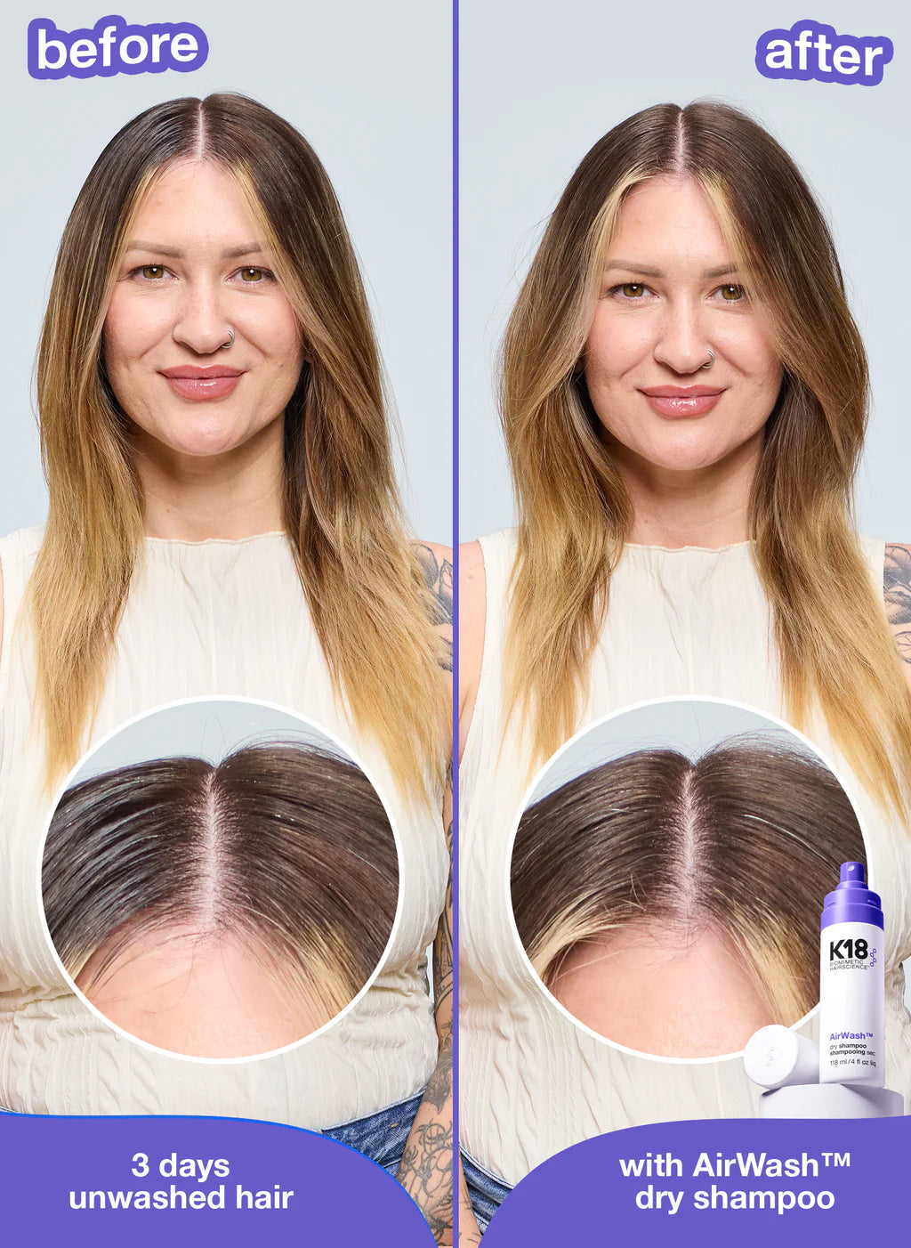 AirWash - Dry Shampoo - GLAM MODA